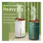 1000 Ml Ultrasonik Hava Nemlendirici Işıklı Buhar Makinesi Ve Aroma Difüzörü