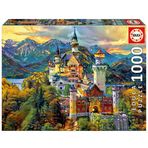 1000 Parça Neuschwanstein Şatosu Puzzle - Neuschwanstein Castle - 19933