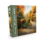 1000 Parça Puzzle - Autumn Cafe Ride (Sonbahar Kafe Yolculuğu)