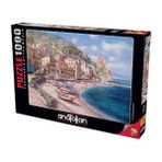 1000 Parça Puzzle: İtalya Sahili