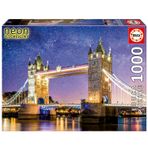 1000 Parça Puzzle Londra Kule Köprüsü Karanlıkta Parlayan Puzzle - 19930 - Tower Bridge, London