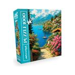 1000 Parça Puzzle - Mountain Lake Village (Dağ Gölü Kasabası)