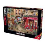 1000 Parça Puzzle: Paris Cafe