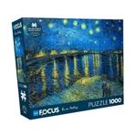 1000 Parça Puzzle - Ren Nehri’nde Yıldızlı Bir Gece (STARRY NİGHT OVER THE RHONE) - Vincent Van Gogh