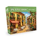 1000 Parça Puzzle- Sunny Cafe Street (Güneşli Kafe Sokağı)