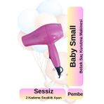 1000 W Bebek ve Çocuk Sac Kurutma Makinesi Sessiz Çaliştırma Resmi Distribütör Garantili 50 Hz / 60 - Pembe