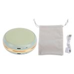 10000mAH El Sıcak Çift Sidli Isıtma Cep Isıtıcı Kış Için Makyaj Aynası Ile Temel Taşınabilir Ayna Çok yönlü Bir arkadaş (GREEN)