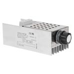 10000W Ultra Yüksek Güç SCR Voltaj Regülatörü Hız Kontrol Dimmer Termostat AC 220V Elektrikli Fırın Su Isıtıcı Lambası Küçük Motor Için