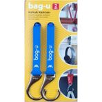 1000NAR 2'li Mavi Bag-U Araba Koltuk Kancası / Çanta Asma Aparatı / Askılık / Bebek Arabası Askı Aparatı - Lacivert