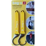 1000NAR 2'li Sarı Bag-U Araba Koltuk Kancası / Çanta Asma Aparatı / Askılık / Bebek Arabası Askı Aparatı