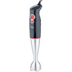 1000W Hız Ayarlı Paslanmaz Çubuk Blender, Siyah Renkli, Pratik ve Güçlü Kullanım Sağlar - Ahşap