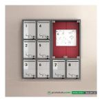 1001 Dijital - 8 Dairelik Apartman Ilan Panosu ve Posta Kutusu