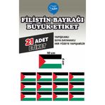 1001 sticker FİLİSTİN BAYRAĞI BÜYÜK ETİKET