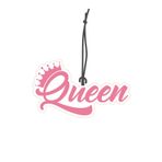 1001MODEL Pembe Queen Kraliçe Tasarımlı Oto Kokusu Dikiz Ayna Süsü Torpido Ve Oto Aksesuarı
