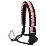 10024 Askılı Su Şişesi Tutucu Geniş Ağızlı Şişelere Uygun Paracord Bardak Kolu Dayanıklı Taşıyıcı Hy-Dro Flask Için Güvenli Aksesuarlar (Yurt Dışından) - Renkli - Water Bottle