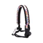 10037 Askılı Su Şişesi Tutucu Geniş Ağızlı Şişelere Uygun Paracord Bardak Kolu Dayanıklı Taşıyıcı Hy-Dro Flask Için Güvenli Aksesuarlar (Yurt Dışından) - Renkli - Water Bottle