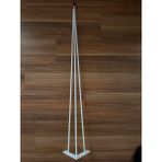100cm Beyaz Renkli 1 Adet Dresuar/bar Masası Ayağı