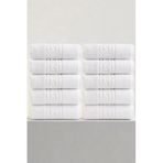 100'Lü Greek El Havlusu - 50X90 Cm, 225Gr, %100 Pamuk, Spa Ve Otel Havlusu, Günlük Kullanıma Uygun