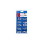 100'lü Kutulu Şeffaf Stiletto Protez Takma Tırnak