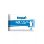 100Lü Paket Tek Kullanımlık Hdpe (Şeffaf /Poşet) Eldiven Large 12 Kutu (Kutuda 100Lü 12 Paket)