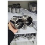 100lük Çiftli Büyük Egzoz Ucu 100 Mm Egzos-egsoz-eksoz Ucu
