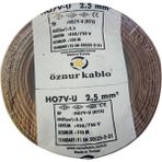 100MT Kahverengi Nya Elektrik ve Tesisat Kablosu