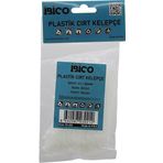 100PCS BEYAZ 2.5X100MM PLASTİK CIRT KELEPÇE (2818)