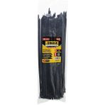 100PCS Siyah 3.6X250MM Plastik Cırt Kelepçe (4887)
