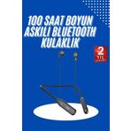 100Saat Uyumlu Bluetooth Kulaklık Kablolu ANC Özellikli Kulaklık