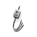100W 3A Çoklu Hızlı Şarj Kablosu 3İn1 Lightning Type-C Micro Usb, 1.2M Çoklayıcı Alüminyum