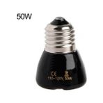 100W Tarzı E27 25W 50W 75W 100W Mini Kızılötesi Seramik Isıtıcı Lamba Ampulü Siyah Kürke Evcil Hayvan Yavru Ekipmanı Için Isı Lambası Bulb (Yurt Dışından)