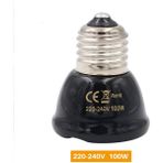100W Tarzı E27 Pet Isı Lambası Mini Kızıl Seramik Isıtıcı Ampul Evcil Hayvan Kaplumbağa Isıtma Işığı Kutu Isıtıcı Işık Ampulleri (Yurt Dışından)
