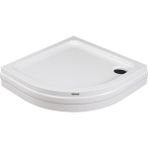 100X100 Panelli Oval Duş Teknesi Beyaz