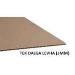 100X120Cm 3Mm Oluklu Mukavva Karton Maket Kartonu Puzzle Kartonu 6'Lı Mini Paket