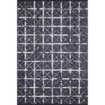 100x400 cm Fileli Siyah Çizgili Yün El Dokuma Modern Geometrik Etnik Eskitme Desenli Boho Oturma Odası Salon Yolluk Koridor Mutfak Halısı