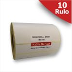 100X80 Termal Etiket | 10 Rulo Barkod Etiketi