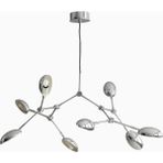 101 Copenhagen Drop Chandelier Mini Pirinç Kaplama Dekoratif Tasarım Avize - Krom