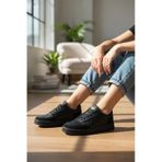 1011 Hazır Taban Unisex Spor Ayakkabı Bağcıklı Rahat Sneaker