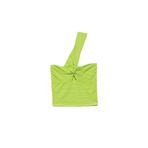 10168 Tek Omuz Triko Büstiyer-lime