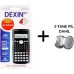 10+2 Hane Bilimsel Fonksiyonlu Hesap Makinesi, 2 Yıl Garanti, 15,5x8,5cm - Seçenek 1 - Cappuccino