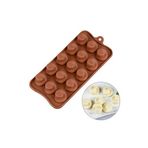 102- Siliko World Silikon Çikolata Kalıbı Sabun Mum Epoksi Reçine Ve Jöle Yapımı Için Kullanılabilir, Kahverengi