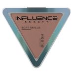 10209372 Influence Beauty Compact Blush Soft Skills Allık 06 Mocha Rose Buildable Compact Blush With Natural Finish