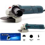 1020W 125MM Metal Şanzuman Devir Ayarlı Avuç Içi Taşlama Makinası Sipral Spral Ispiral