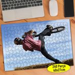 103920 Maceracı Dağ Bisikletçisi Sporcu 240 Parça Puzzle Yapboz