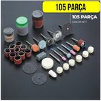 105 Parça Gravür Oyma Dremel Taşlama Zımpara Aksesuar Uc Seti Hob