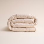 10,5 Tog %100 İngiliz Yünü Dolgulu Battal Boy Yorgan - Wooly Pure Serisi - 220 x 240 cm