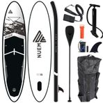 10'6x31"x6" (320x78x15cm) Şişme SUP Board - Stand Up Paddle Board - Başlangıç ve Orta Seviye Kürek Sörfü (Full Set - Aksesuarlar Dahildir)