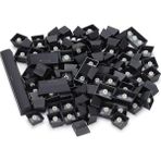 108 Tuş Universal Mekanik Klavye Tuş Takımı Kapağı Keycap Siyah Us Layout Ingilizce Dizilim