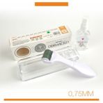 1080 Iğne Titanyum Dermaroller 0,75MM (Vücut Bölgesi Için Ideal) + Temizleme Spreyi