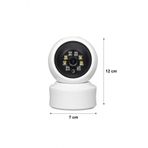 1080P 2.4Ghz + 5Ghz Wifi Kablosuz 360° Hareket Izleme Sesli Guvenlik Ip Kamera Mini Kamera